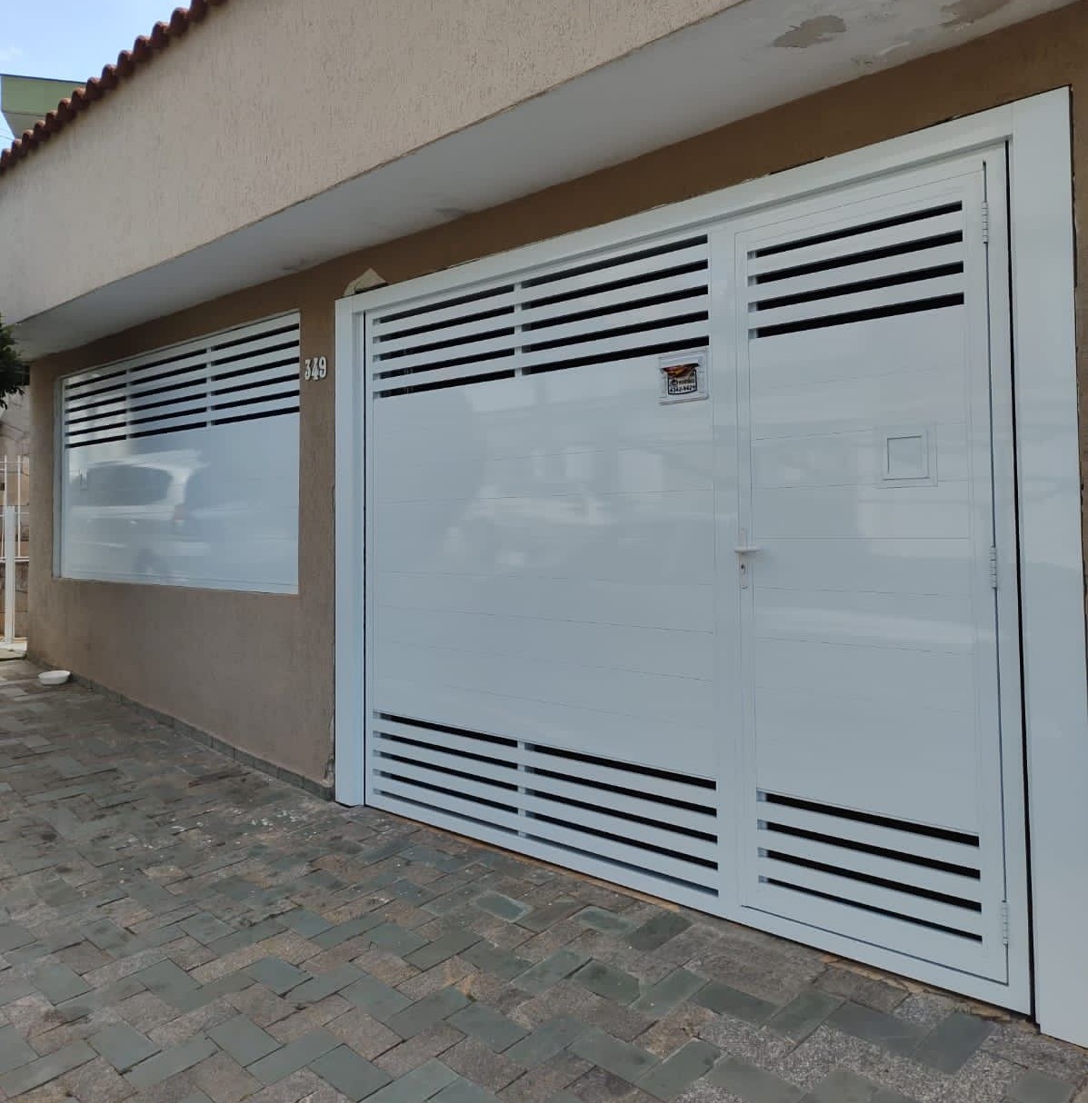 PORTAO DE ALUMINIO SANTO ANDRE